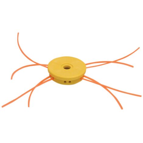 Testina decespugliatore a 12 fili per giardinaggio tagliabordi in nylon fino