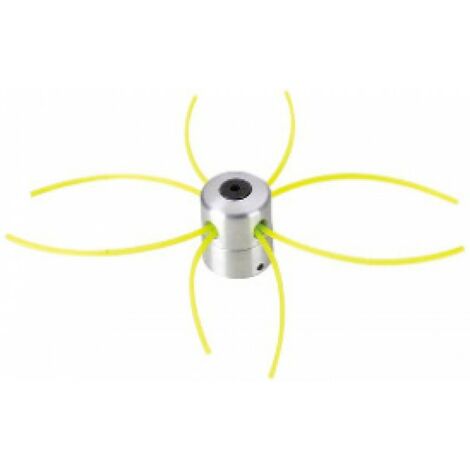 TESTINA DECESPUGLIATORE MULTIFILO ALLUMINIO 8 FILI C/VITE  PAPILLON