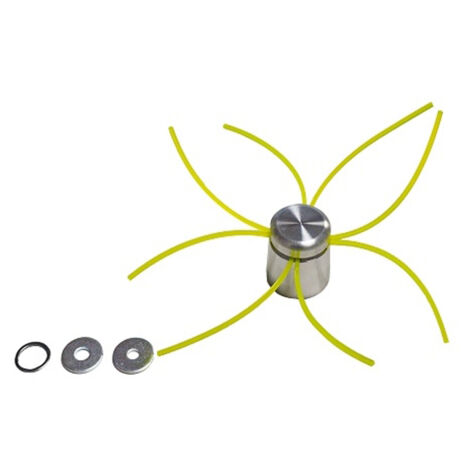 TESTINA DECESPUGLIATORE UNIVERSALE ALLUMINIO MULTIFILO RICAMBIO S/CHIAVE EXCEL