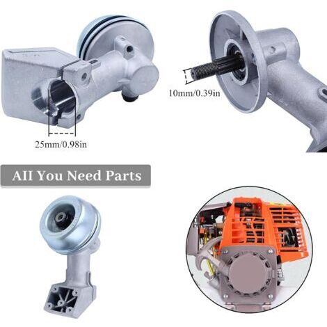Testina del riduttore per decespugliatore/tosaerba per STIHL FS120 FS130 FS200 FS250 FS90 FS100 FR130 FR220 FR350 FR450 FR480 FT100