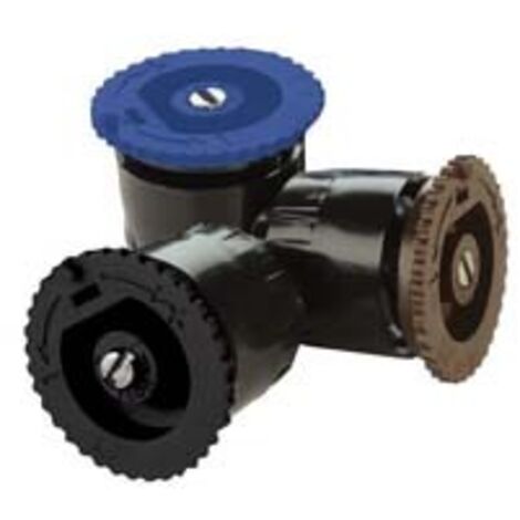 TESTINA F RAIN REGOLABILE PER IRRIGATORI POP-UP RAIN- - da 0Â° a 360Â° - colore nero 15A - 10 pezzi RAIN