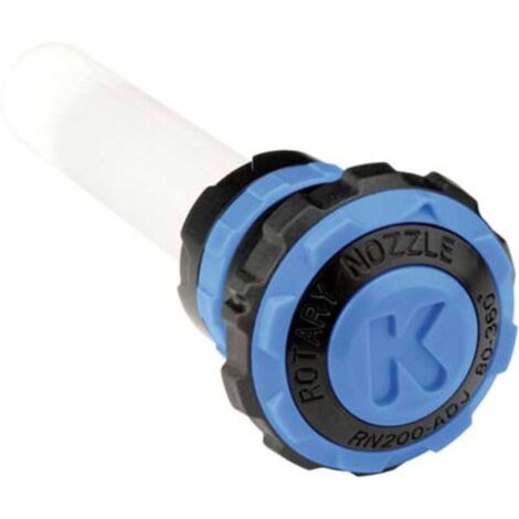 TESTINA IRRIGATORE POP-UP STATICO ROTARY K-RAIN - BLU 80°-360° MT 5,2/6,4 - 1 pezzo