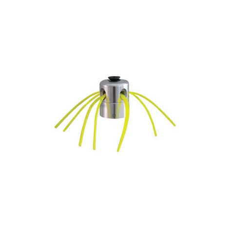 Jenngaoo Set Testina Decespugliatore, Set di Bobine di Ricambio Testina Trimmer Universale in Lega di Alluminio per Decespugliatore