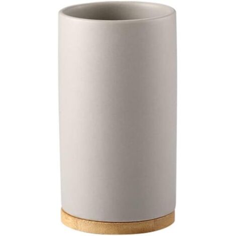 Testina per spazzolino in ceramica da 400 ml, porta spazzolino e dentifricio per il bagno