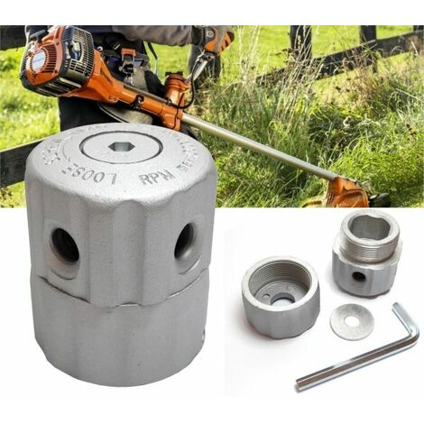 Testina universale in alluminio per decespugliatore taglia erba 4 fili G840707