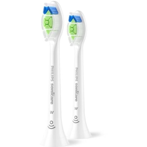 Testine per spazzolino sonico Philips Sonicare W2 Optimal White HX6062/87, bianche
