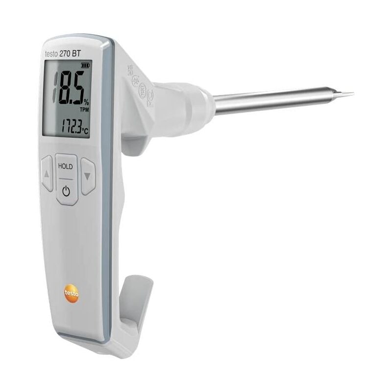 0563 2770 Testeur d'huile de friture +40 - +200 °c sonde ptc conforme haccp, IP65 Y211893 - Testo