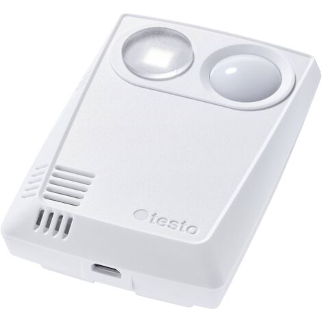 testo 0572 2024 160 THL Enregistreur de données multifonction Valeur de mesure température, humidité de l'air, intensité d'éclairage, puissance d A709673