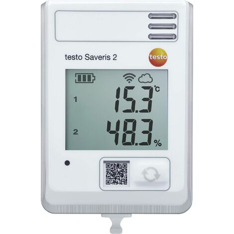 testo 0572 2034 Saveris 2-H1 Enregistreur de données multifonction Valeur de mesure température, humidité de l'air -30 à 50 °C 0 à 100 % HR S689521