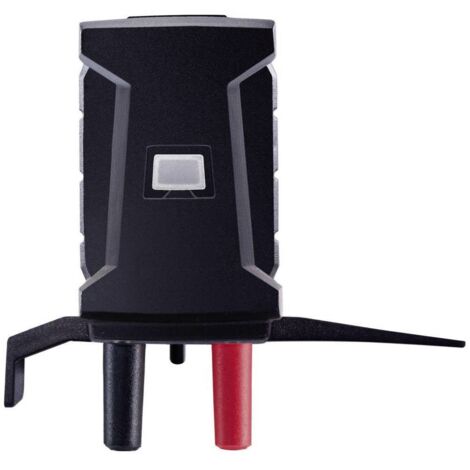 testo 0590 0002 Adaptateur de mesure Mini T femelle - mâle 4 mm contact protégé noir W280841