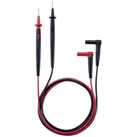 testo 0590 0010 Set de cordons de mesure de sécurité mâle 4 mm pointe de test 1.22 m noir, rouge 1 pc(s)