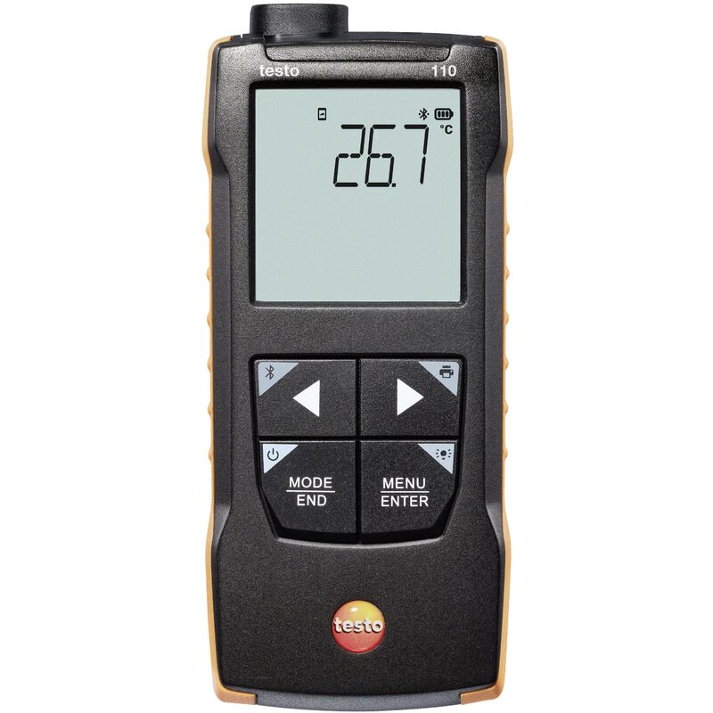 110 Appareil de mesure de température -200 - +800 °c sonde ntc, Pt100 D343172 - Testo