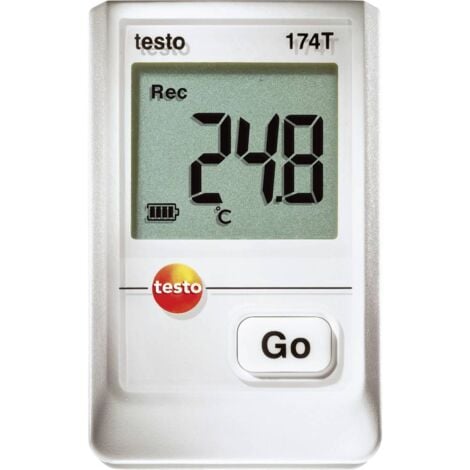 testo 174T Data logger temperatura -30 fino a +70 °C Calibrato di fabbrica senza certificato Misura: Temperatura