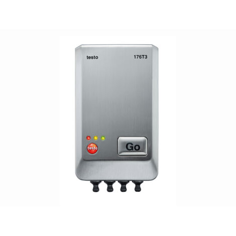 Testo 176 T3 - Enregistreur de temp. sans afficheur avec 4 entrees externes pour sonde TC