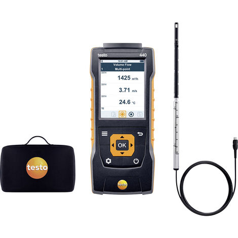 testo 440 Set Anemometer