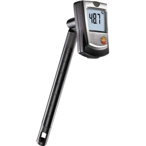 Testo 605-H1 Termo-igrometro nero compatto preciso