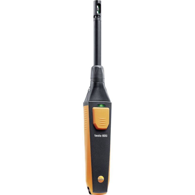 Testo 0560 2605 02 605i Hygrometer measures air temp and humidity