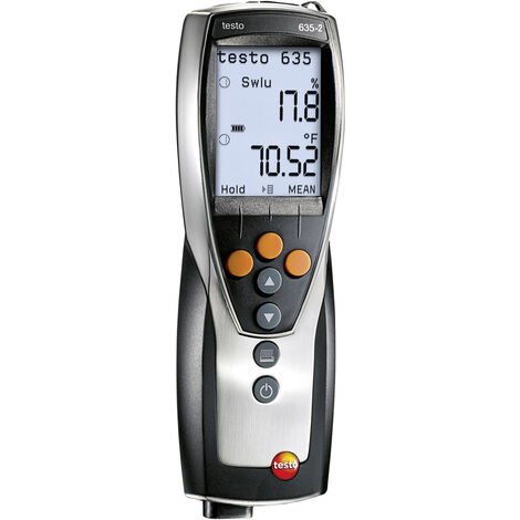 testo 635-2 Luftfeuchtemessgerät (Hygrometer)  0 % rF 100 % rF Datenloggerfunktion