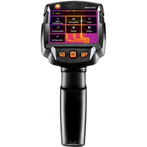 Testo – Caméra thermique 320 x 240 pixels – Plage de mesure -30 à +650 °C – Taux de rafraîchissement 9 Hz – IP54 pour usage industriel - S482842