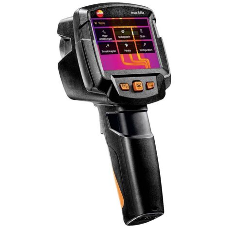 Testo – Caméra thermique 865s – Plage de mesure -20 à +280 °C – Résolution 160 x 120 pixels – Sensibilité thermique 100 mK - S482812