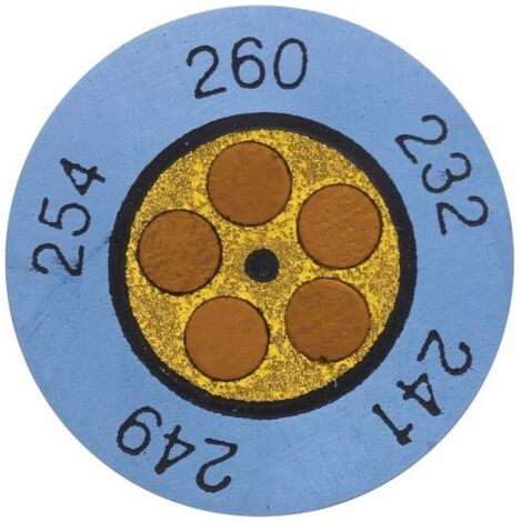 Testo Indicatori 10 pz. indicatori di temperatura 60-82°C