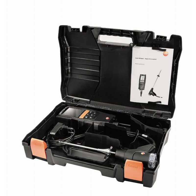 Lot 320 basic mesures de combustion sur les installations fioul et gaz Testo 0563 3223 73