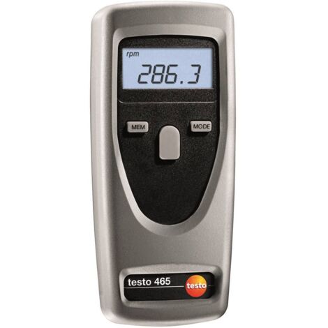 Testo misuratore di velocità 465 nero grigio preciso e robusto