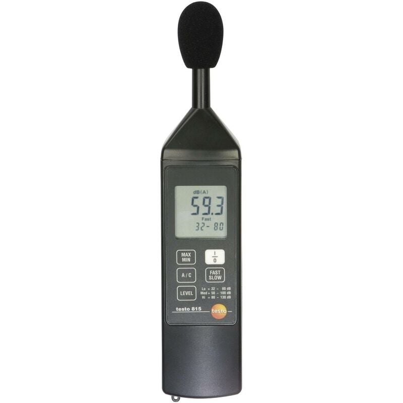Testo - Sonomètre 815 32 - 130 dB 31.5 Hz - 8000 Hz Q77803