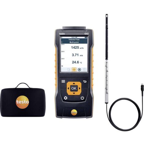TESTO - Strumento di misurazione dei dati climatici Set per