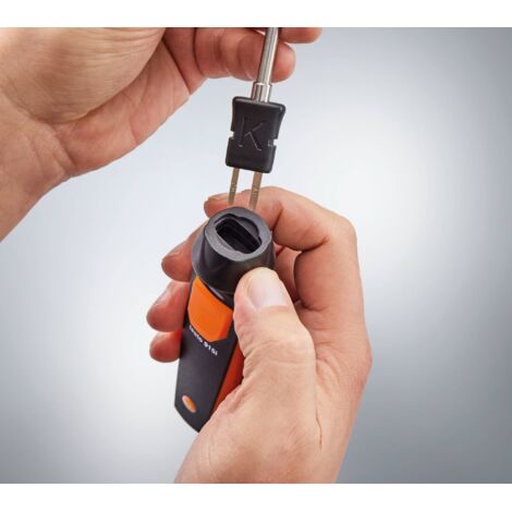 testo Temperaturfühler -60 - +400 °C mit Bluetooth®-Anbindung an Smartphones, mit Luftfühler, mi