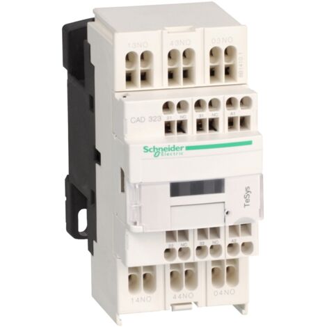 TeSys CAD323 - contacteur - 3F+2O - instantané - 10A - 24Vcc