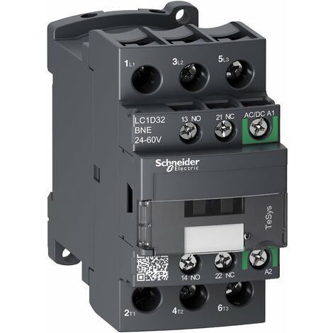 TeSys D - contacteur - 3P(3 NO) - AC3 - = 440V 32A - 24 à 60Vca-cc