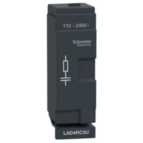 TeSys D - module d'antiparasitage - circuit RC - 110..240Vca - LAD4RC3U