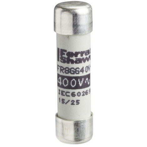 TeSys DF - cartouche fusible NFC 10x38mm cylindrique - gG 25A - sans voyant (DF2CN25)