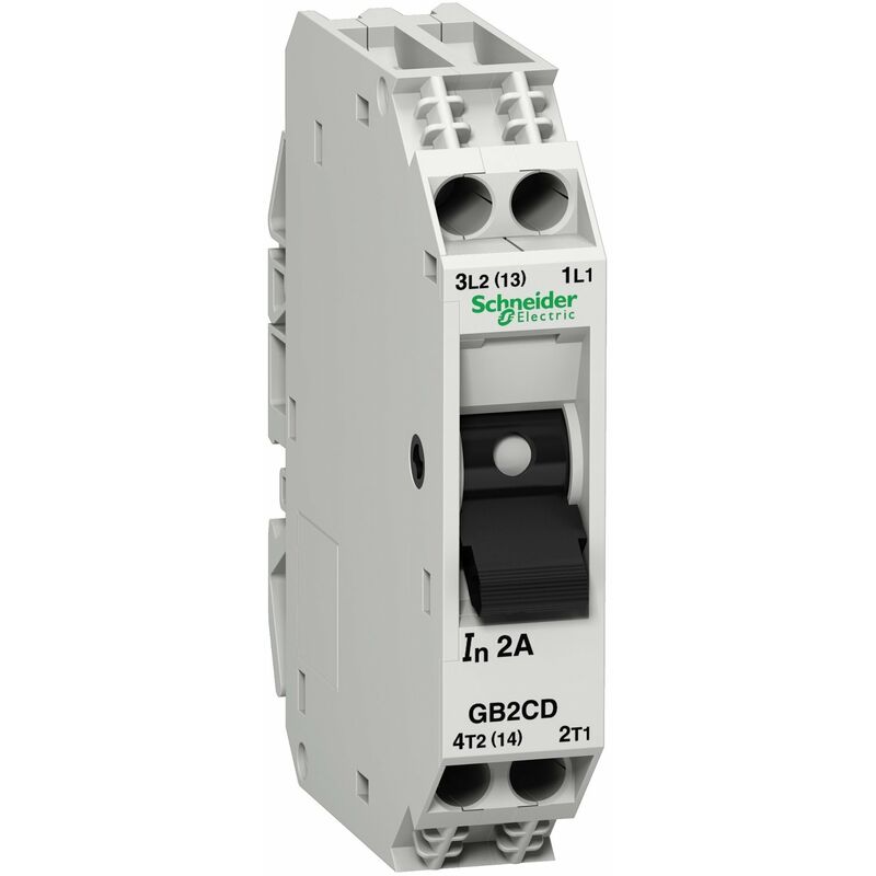 Schneider Electric - Disjoncteur pour circuit de contrôle GB2CD 5 a 1P plus n 1d - GB2CD10