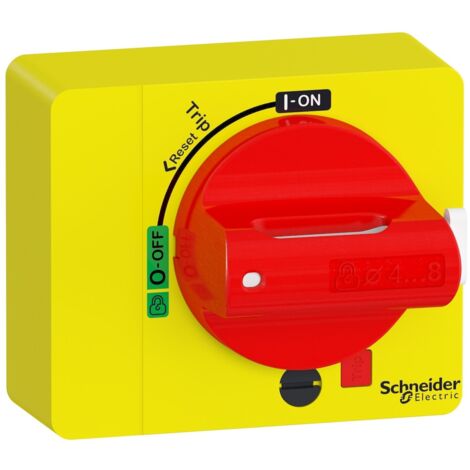 TeSys GV - Poignée rouge rotative IP40 - On/Off/Trip - Montage direct sur GV4