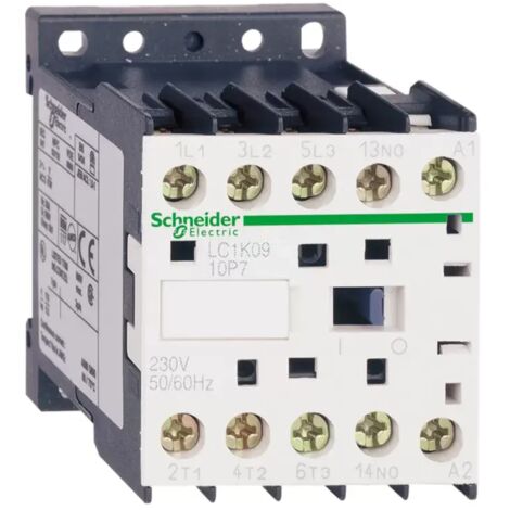 TESYS K - 3-POLIGER SCHÜTZ, AC3 - 12A, PUNKTKONTAKT NC, SPULE 230V AC 50/60HZ, SCHRAUBANSCHLÜSSE