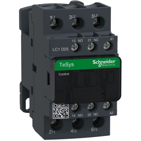 TeSys LC1D - contacteur - 3P - AC-3 440V - 25A - bobine 380Vca - LC1D25Q7