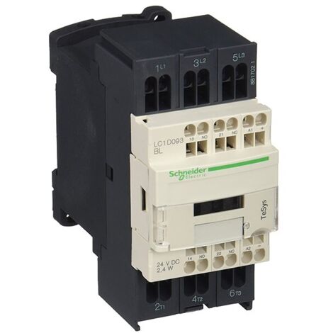 TeSys LC1D - contacteur - 3P - AC-3 440V - 9A - bobine 24Vcc