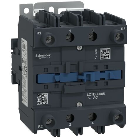 TeSys LC1D - contacteur - 4P (2F+2O) - AC-1 440V - 125A - bobine 48Vca