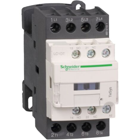 TeSys LC1D - contacteur - 4P - AC-1 440V - 32A - bobine 24Vca