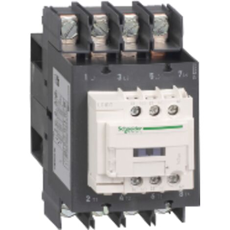 TeSys LC1D - contacteur - 4P - AC-1 440V - 60A - bobine 48Vca - LC1DT60AE7