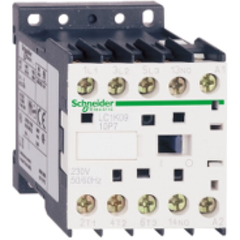 Schneider Electric - TeSys LC1K - contacteur - 3P - AC-3 440V - 9A - bobine 400Vca - LC1K0910V7