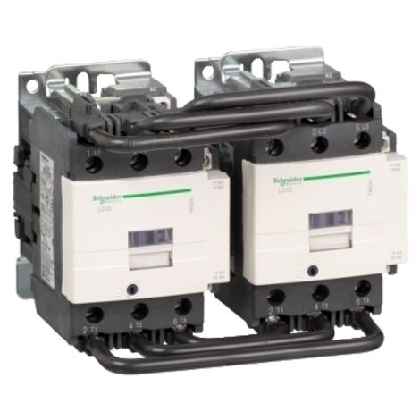 TeSys LC2D - contacteur inverseur - 3P - AC-3 440V - 80A - bobine 48Vca - LC2D80E7