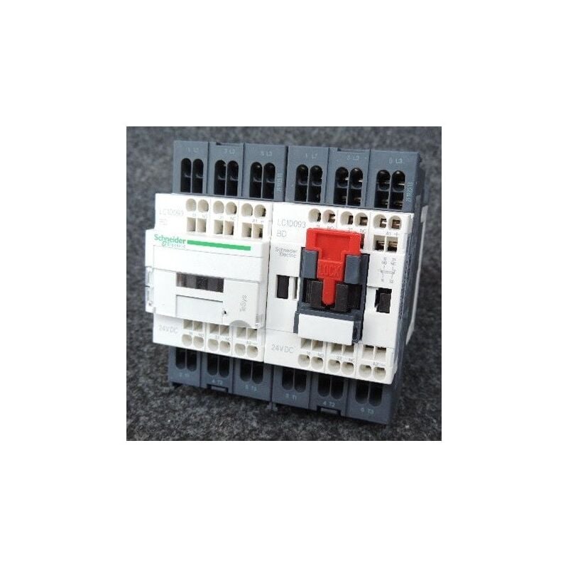 Schneider Electric - Contacteur inverseur 3P ac 3 440V 9A bobine 24Vcc TeSys LC2D schneider LC2D093BD