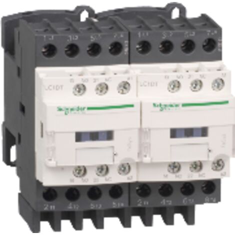 TeSys LC2D - contacteur inverseur - 4P - AC-1 440V - 25A - bobine 230Vca - LC2DT25P7