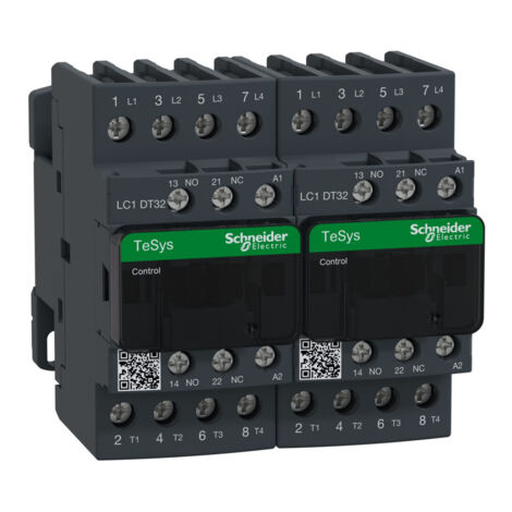 TeSys LC2D - contacteur inverseur - 4P - AC-1 440V - 32A - bobine 48Vca