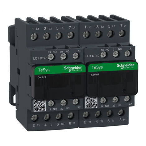 TeSys LC2D - contacteur inverseur - 4P - AC-1 440V - 40A - bobine 48Vca