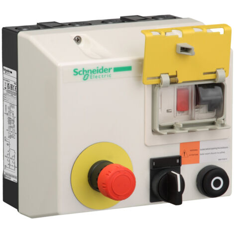 TeSys LG8K démarreur en coffret inverseur de 6 à10A bobine 380Vca SCHNEIDER LG8K09Q714
