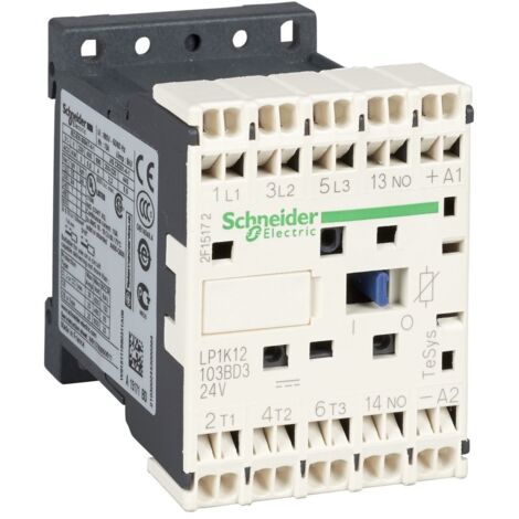 TeSys LP4K - contacteur - 3P - AC-3 440V - 9A - bobine 24Vcc